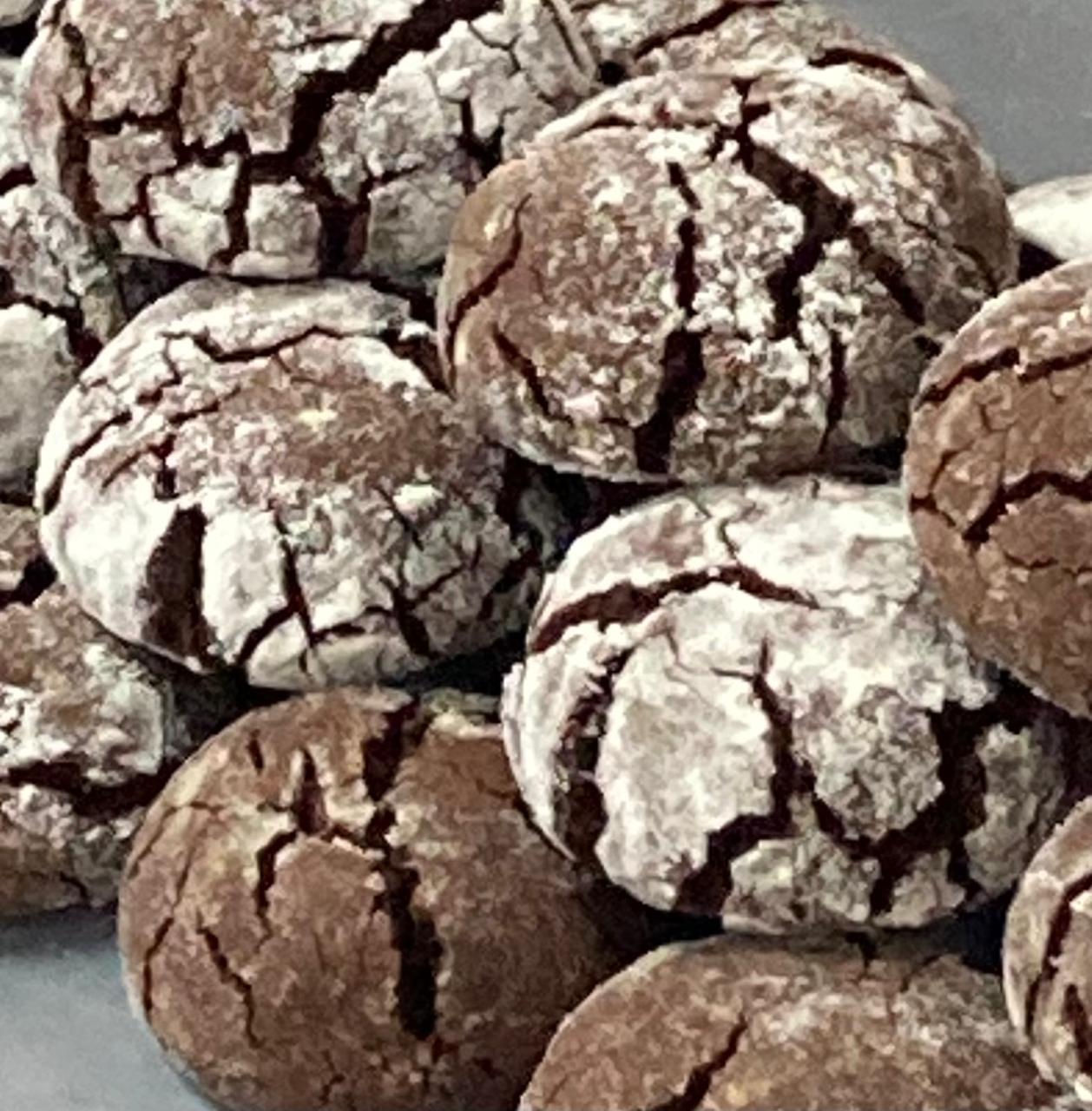 Biscoito craquelado de nozes